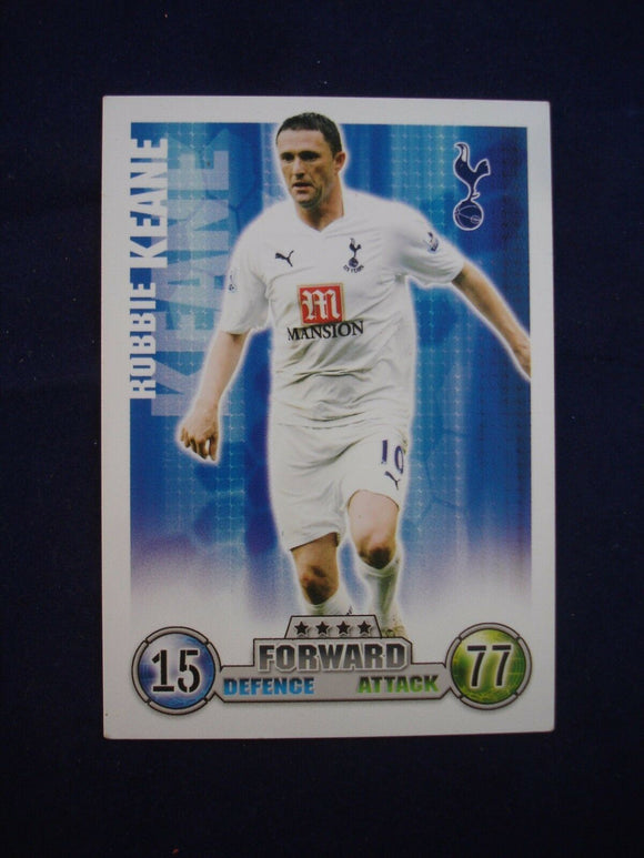 Match Attax - football card -  2007/08 - Tottenham - Robbie Keane