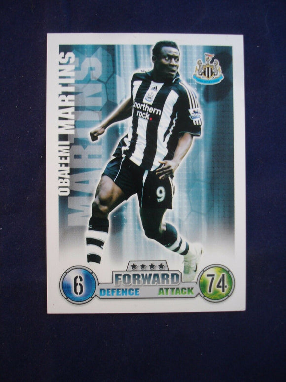 Match Attax - football card -  2007/08 - Newcastle -  Obafemi Martins