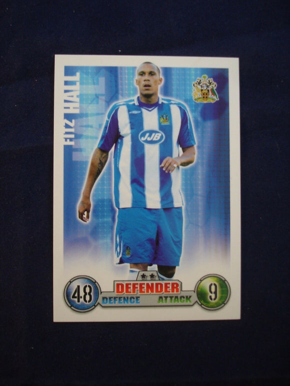 Match Attax - football card -  2007/08 - Wigan - Fitz Hall