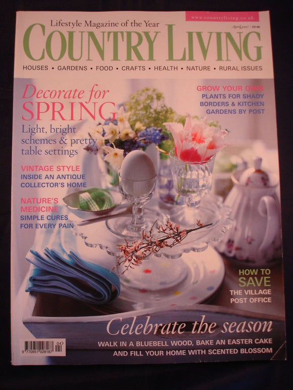 Country Living Magazine - April 2007 - Decorate for Spring