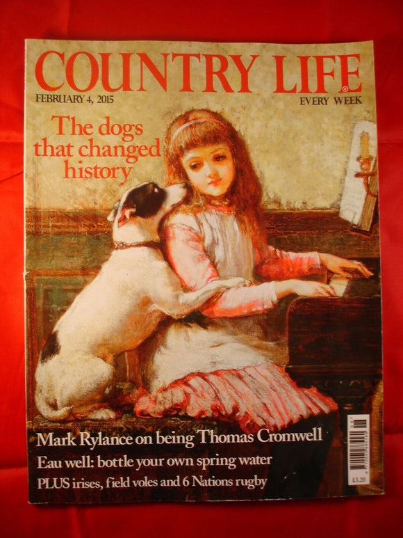 Country Life - February 4, 2015 - Dogs changed history - Cromwell - spring water