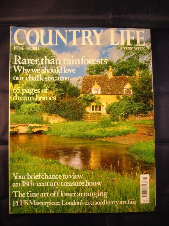 Country Life - June 19, 2013 - Chalk streams - flower arranging -