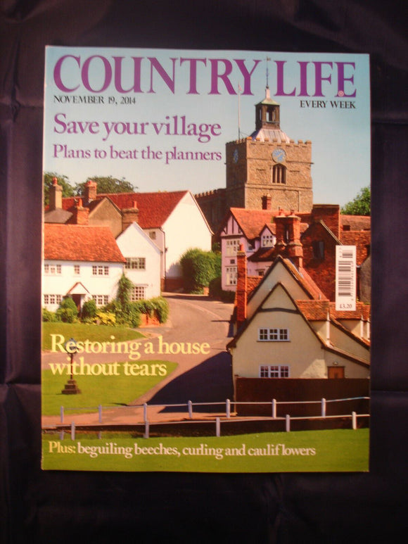 Country Life - November 19, 2014 - Beat planners - Restore a house without tears
