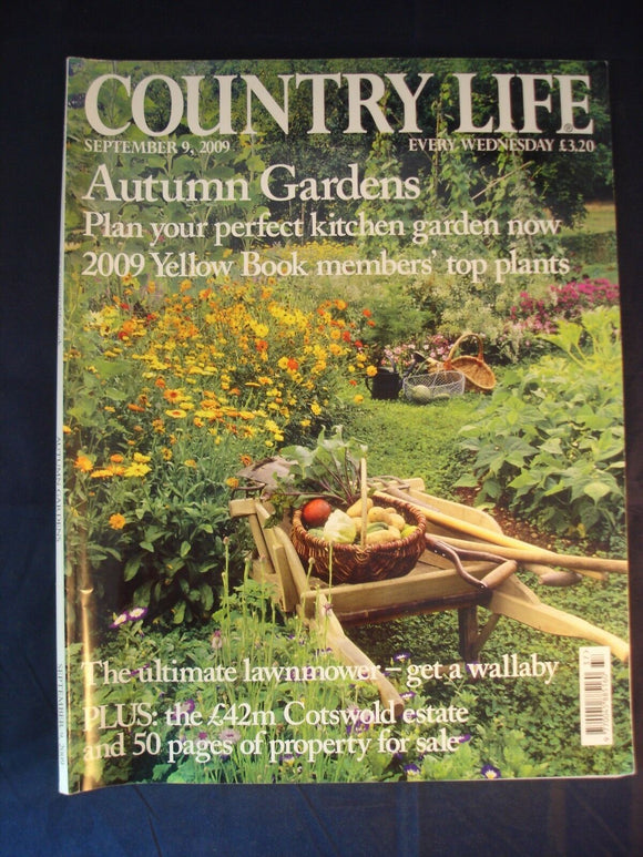 Country Life - Sept 9, 2009 - Autumn Gardens - Plan your Kitchen garden