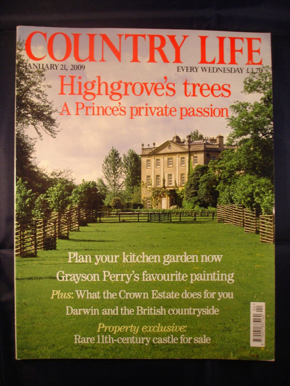 Country Life - January 21, 2009 - Highgrove's trees - Plan your kitchen garden -