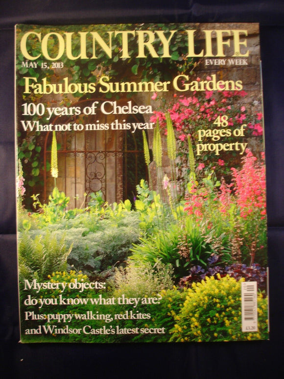 Country Life - May 15, 2013 - Summer Gardens - puppy walking - red kites
