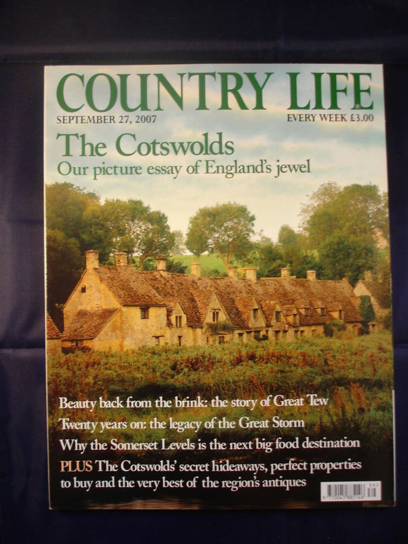 Country Life - September 27, 2007 - Cotswolds - Somerset levels food