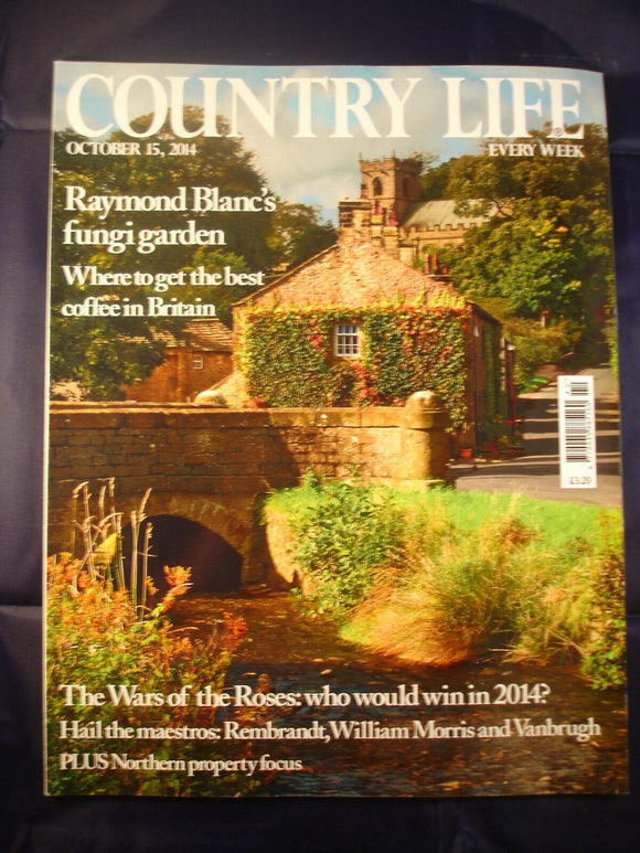 Country Life - October 15, 2014 - Raymond Blanc Fungi - best coffee in Britain
