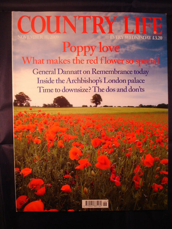 Country Life - November 11, 2009 - Red poppy - Dos and don'ts of downsizing