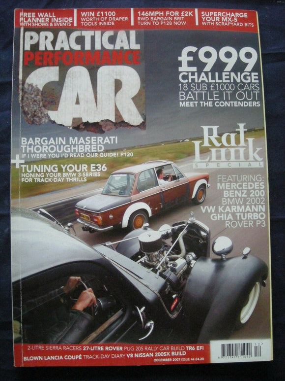 Practical performance car - Issue 44- Maserati Biturbo buyers guide - E36 tuning
