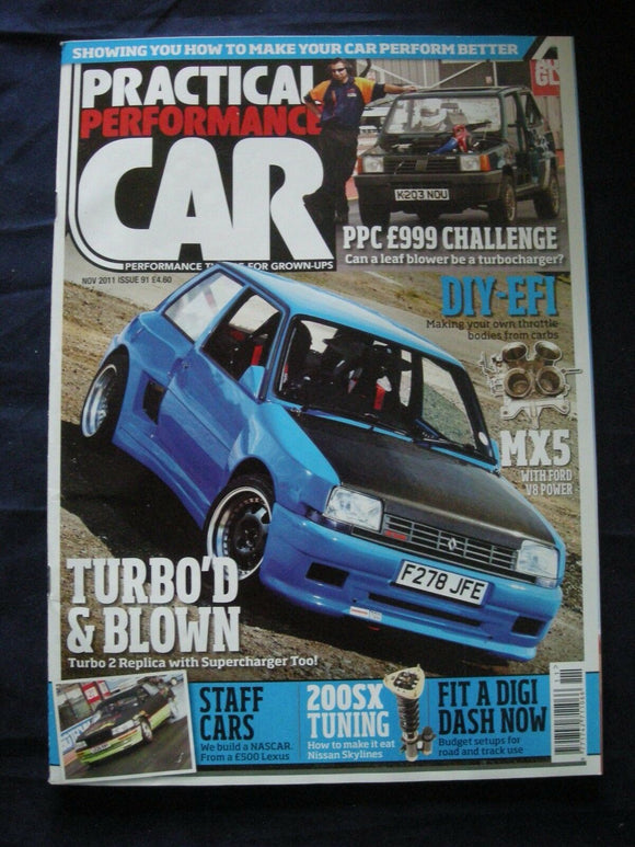 Practical performance car - issue 91 - 200SX tuning - MX5 - Renault 5 - Lexus