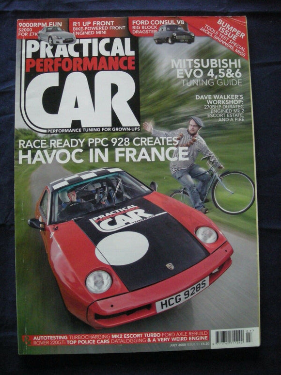 Practical performance car - Issue 51 - Evo 4,5,6 tuning guide - S2000 guide