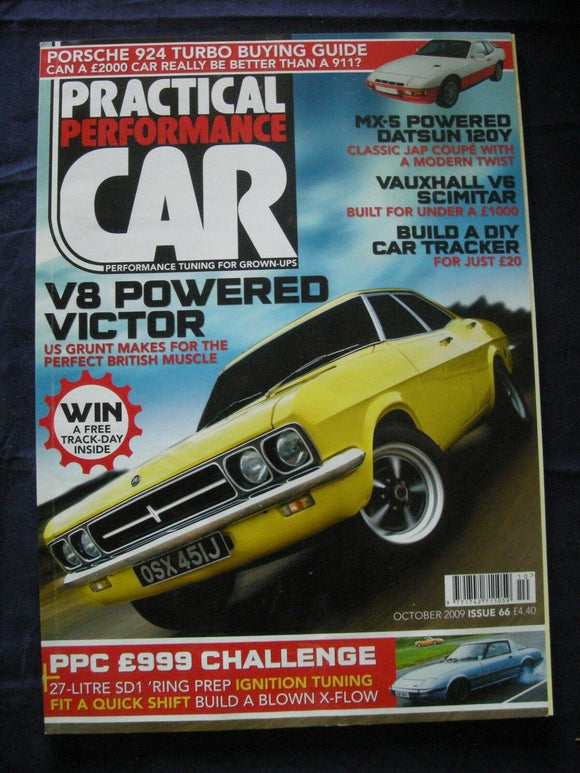 Practical performance car - Issue 66 - Porsche 924 guide - Vauxhall Victor -