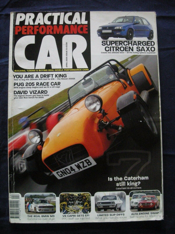 Practical performance car - Issue 12 - Nissan 200sx buying - Saxo tuning