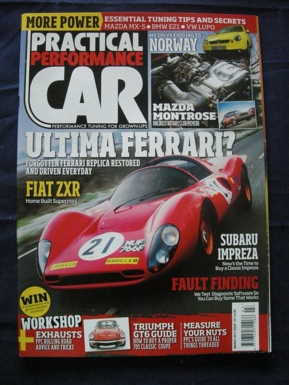 Practical performance car - issue 107 - GT6 guide - Impreza - Fiat ZXR