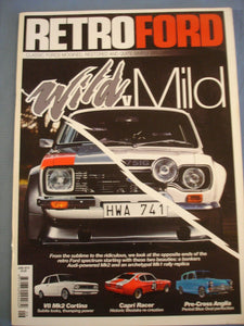 Retro Ford 2012 June - Cortina - Capri - Anglia - Escort