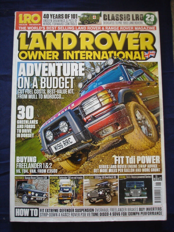 Land Rover Owner LRO # June 2012 - Dorset Green lanes - Overfinch 110