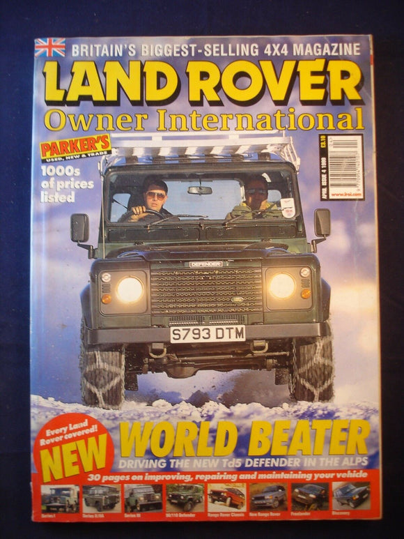 Land Rover Owner LRO # April 1999