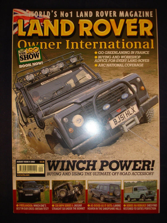 Land Rover Owner LRO # August 2002 - Shropshire Hills green laning - series IIA