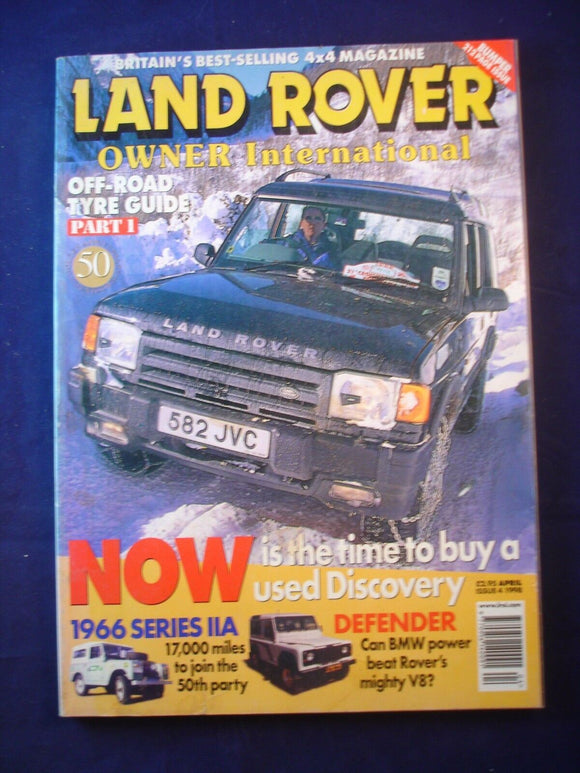 Land Rover Owner LRO # April 1998