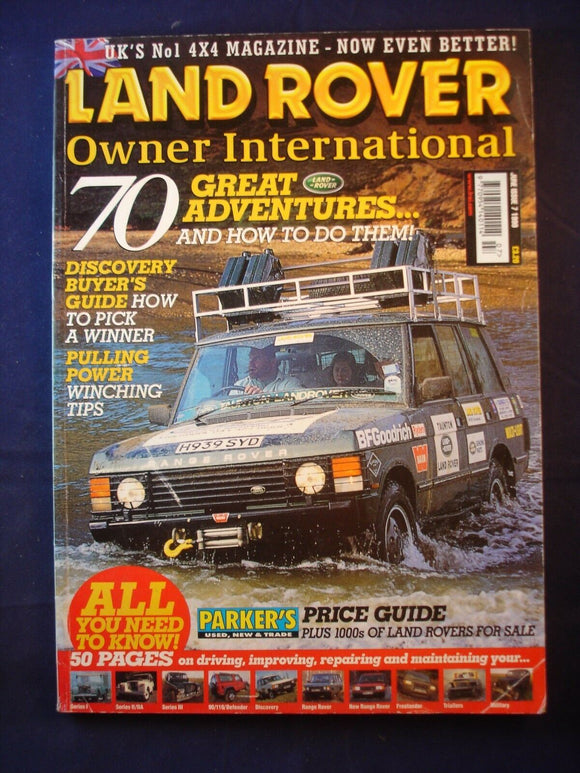 Land Rover Owner LRO # June 1999