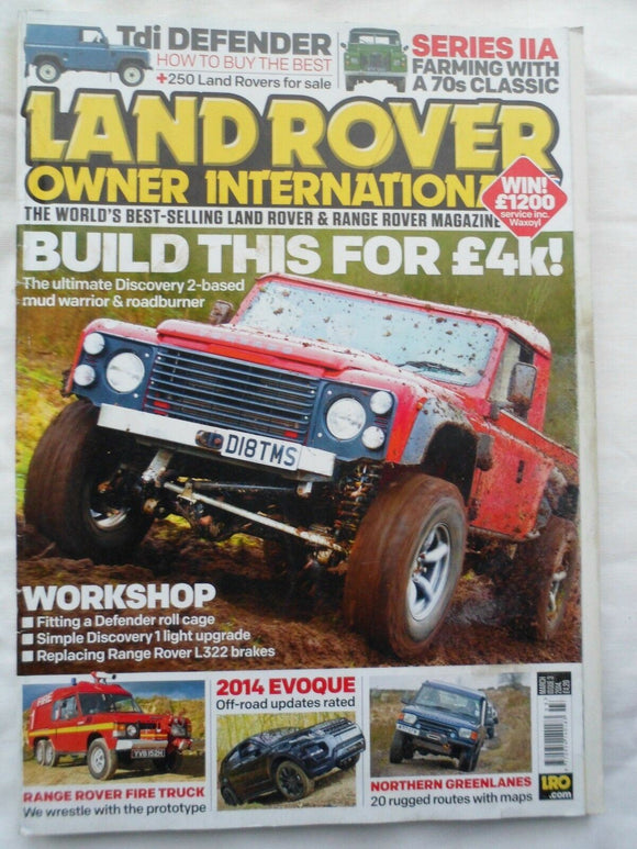 Land Rover Owner LRO # March 2014 - Northern Lanes - TDi Defender guide
