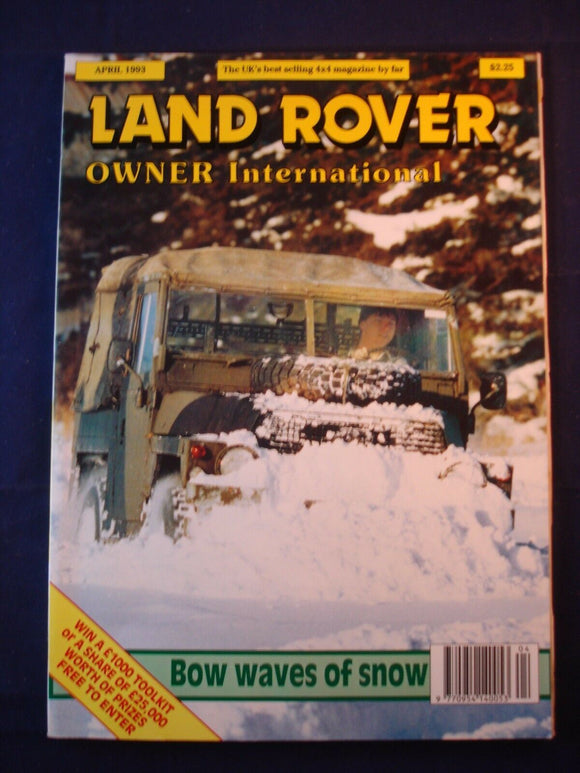 Land Rover Owner LRO # April 1993