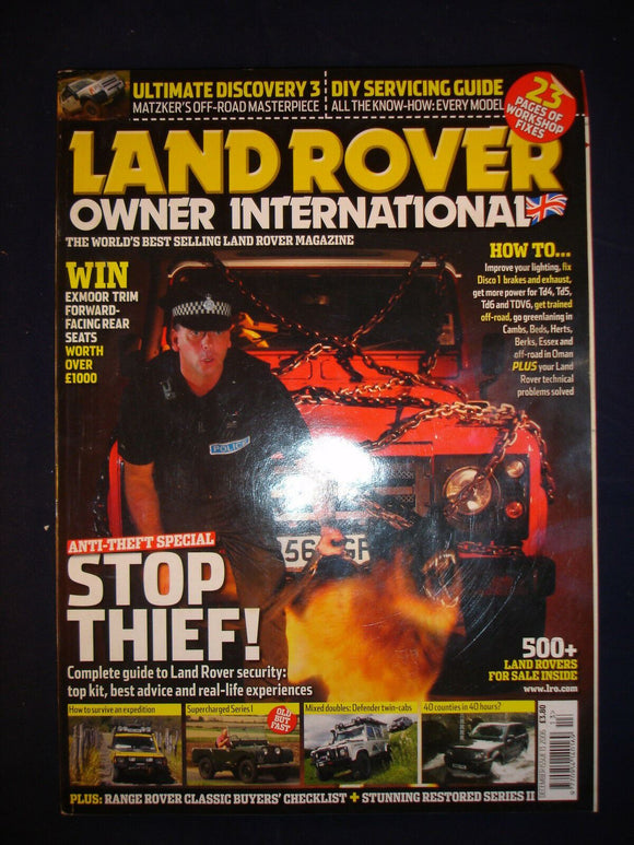 Land Rover Owner LRO # December 2006 -Disco 3 - DIY service -survive expedition