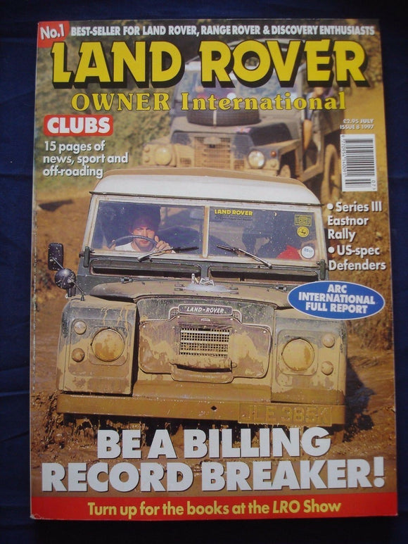 Land Rover Owner LRO # July 1997  - Turbo Diesel 90 restoration pt 1