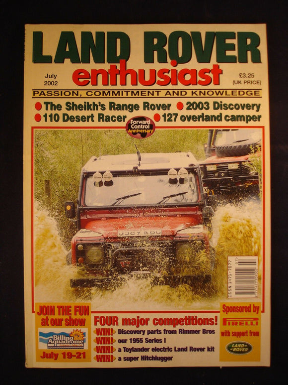 Land Rover Enthusiast # July 2002 - 110 - 127 - Range Rover - Discovery