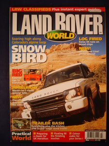 Land Rover World # March 2003 - Camp trailer - exterior tips for 90