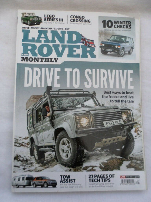 Land Rover Monthly - Winter 2017 – Drive to survive