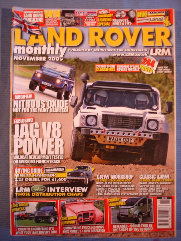 Land Rover Monthly Nov 2009 90 2.25 Diesel  buying guide