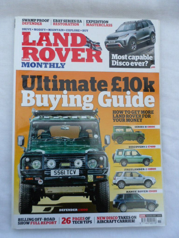 Land Rover Monthly - October 2017 – Complete guide to Discovery 1