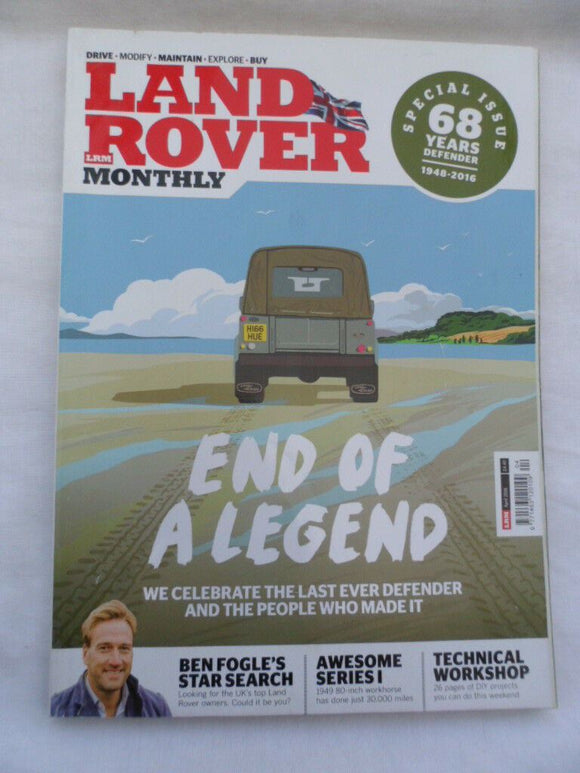 Land Rover Monthly - April 2016 – Defender - end of a legend