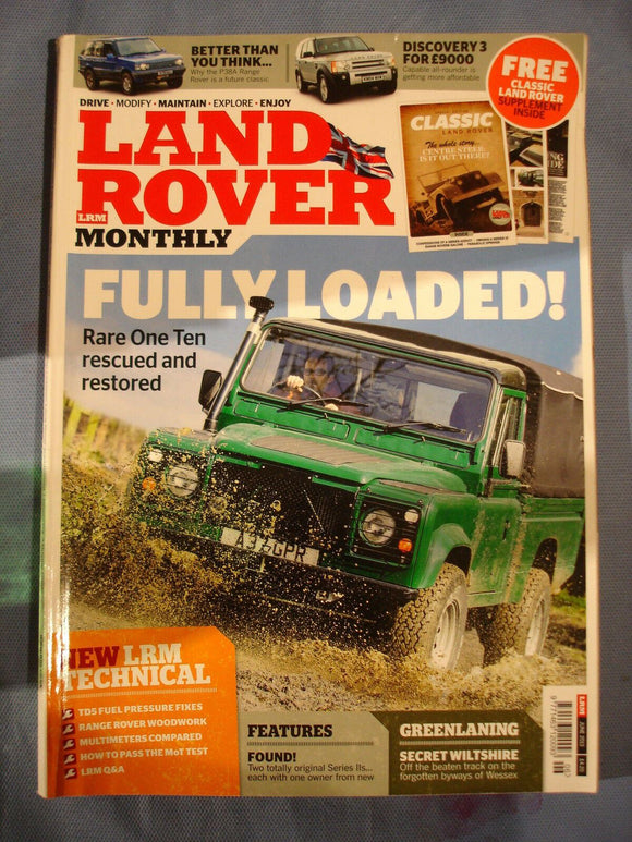 Land Rover Monthly june 2013 Wiltshire lanes, How to pass MOT