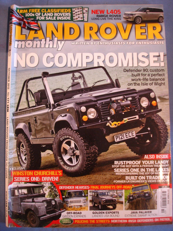 Land Rover Monthly Oct 2012 Rustproofing your landy