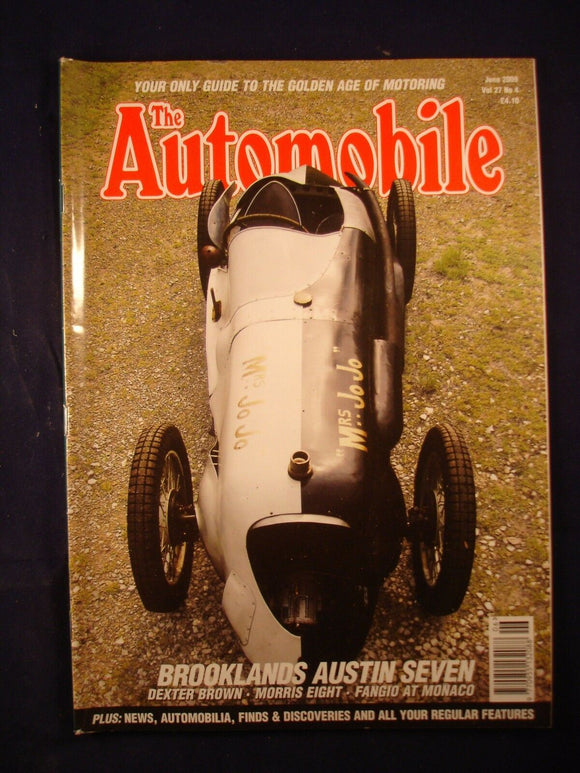 The Automobile - June 2009 - Brooklands Austin 7 - Morris Eight - Fangio