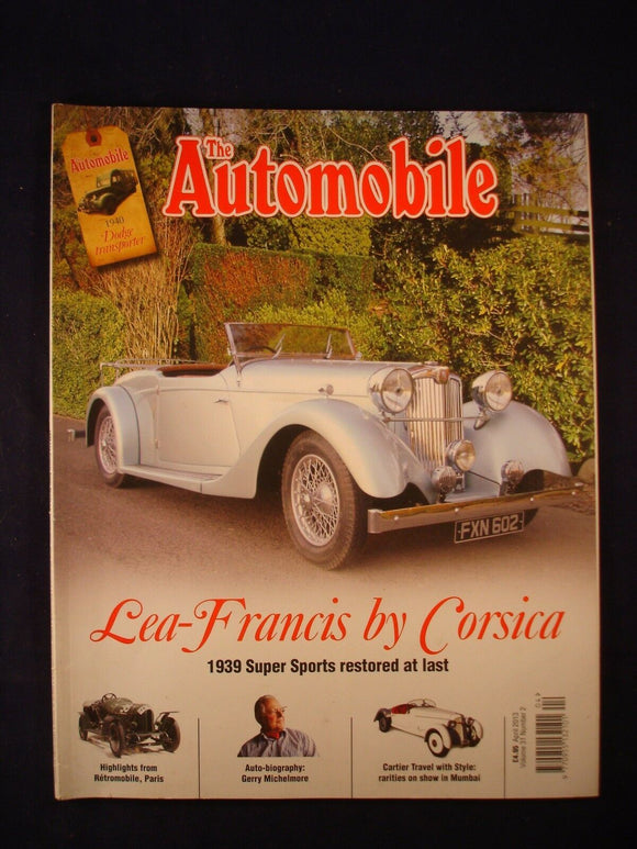The Automobile - April 2013 - Dodge - Lea Francis - Gerry Michelmore