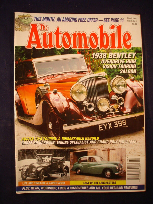 The Automobile - March 2007 - Bentley - Austin - Napier - Lanchester