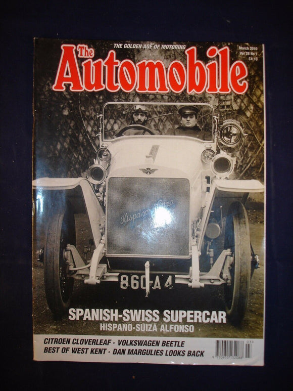 The Automobile - March 2010 - Beetle - Citroen - Hispano Suiza Alfonso