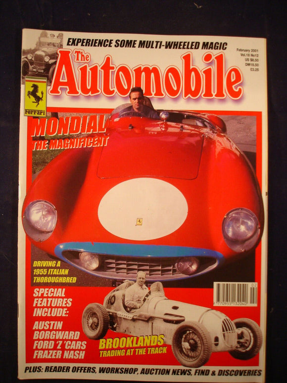 The Automobile - February 2001 - Ferrari Mondial - Borgward - Frazer Nash