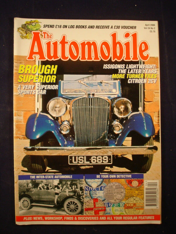 The Automobile - April 2006 - Brough Superior - 2CV