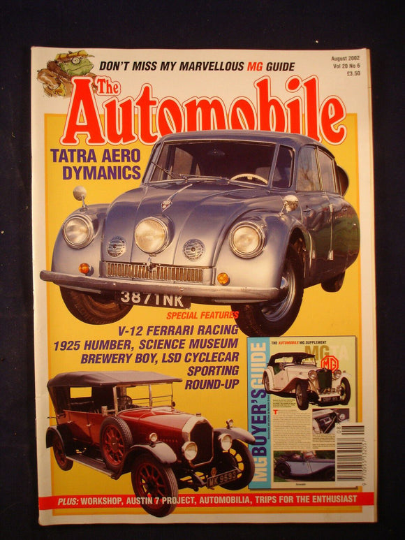 The Automobile - August 2002 - Tatra - Ferrari - Humber - MG pt 1