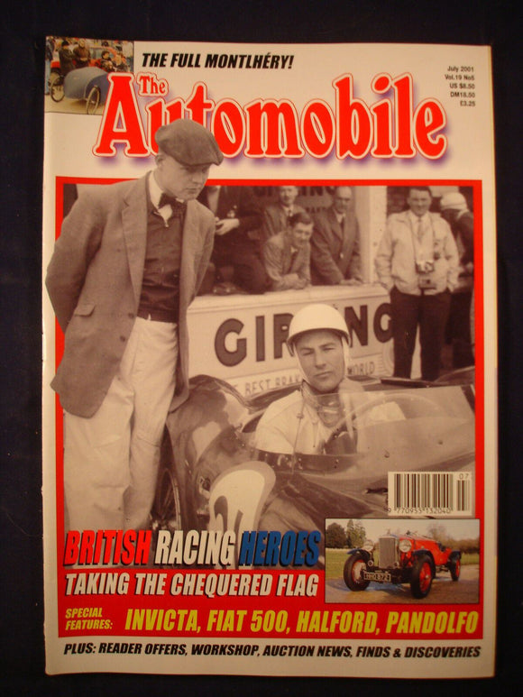 The Automobile - July 2001 - British Racing heroes - Invicta - Halfords