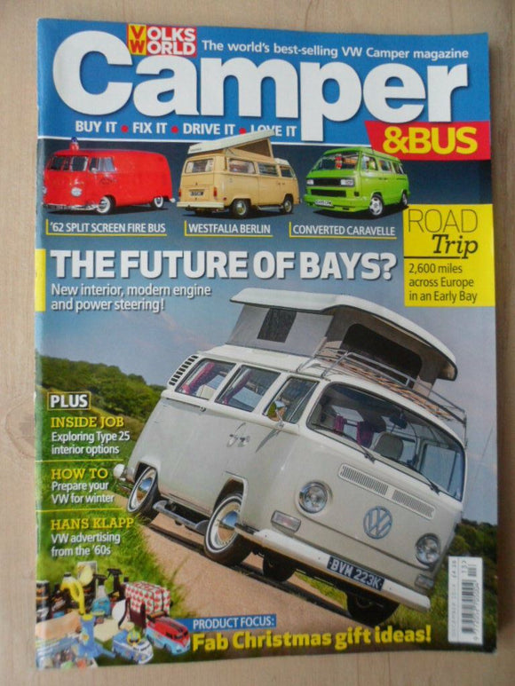 VW Camper and Bus magazine - Dec 2014 - Split - Westfalia - Type 25