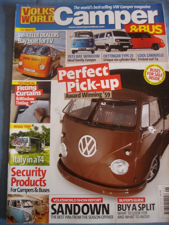 Volksworld Camper and bus mag - June 2010   - VW - fit curtains and window tints