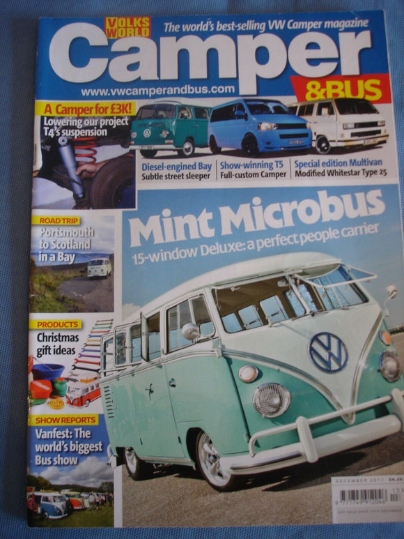 Volksworld Camper and bus mag - Dec 2011 - VW - T4 - T5 - Type 25 -