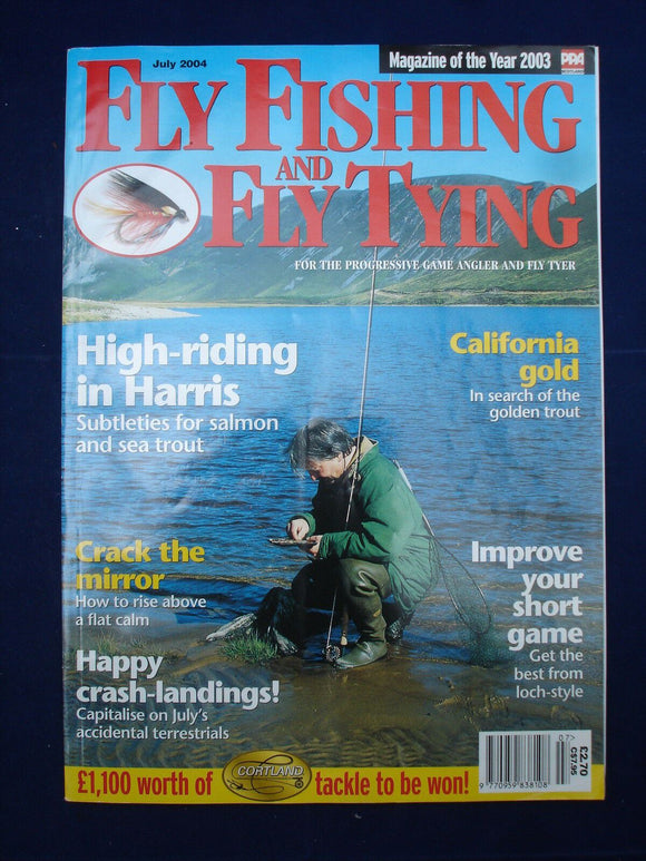 Fly Fishing and Fly tying - July 2004 - Subtleties for Salmon and sea trout