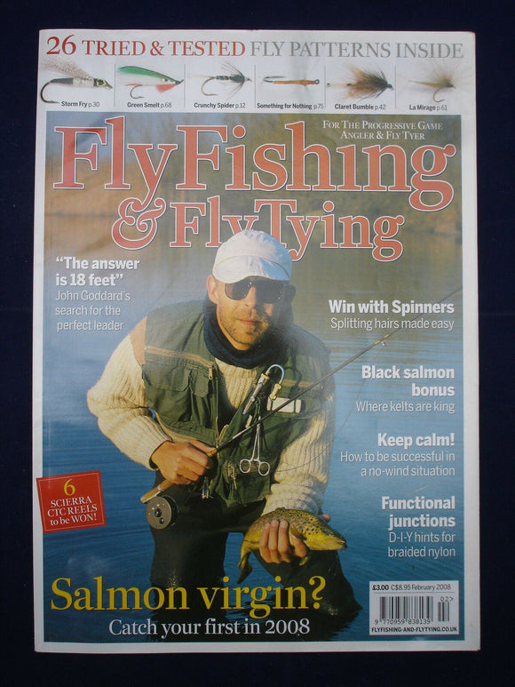 Fly Fishing and Fly tying - Feb 2008 - 26 fly patterns - Win with Spinners